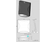 ANTENNENSYSTEME DAB-antenne - F-kontakt - 310201
