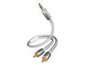 in-akustik Signalkabel Premium Minijack 3,5mm-_2xR